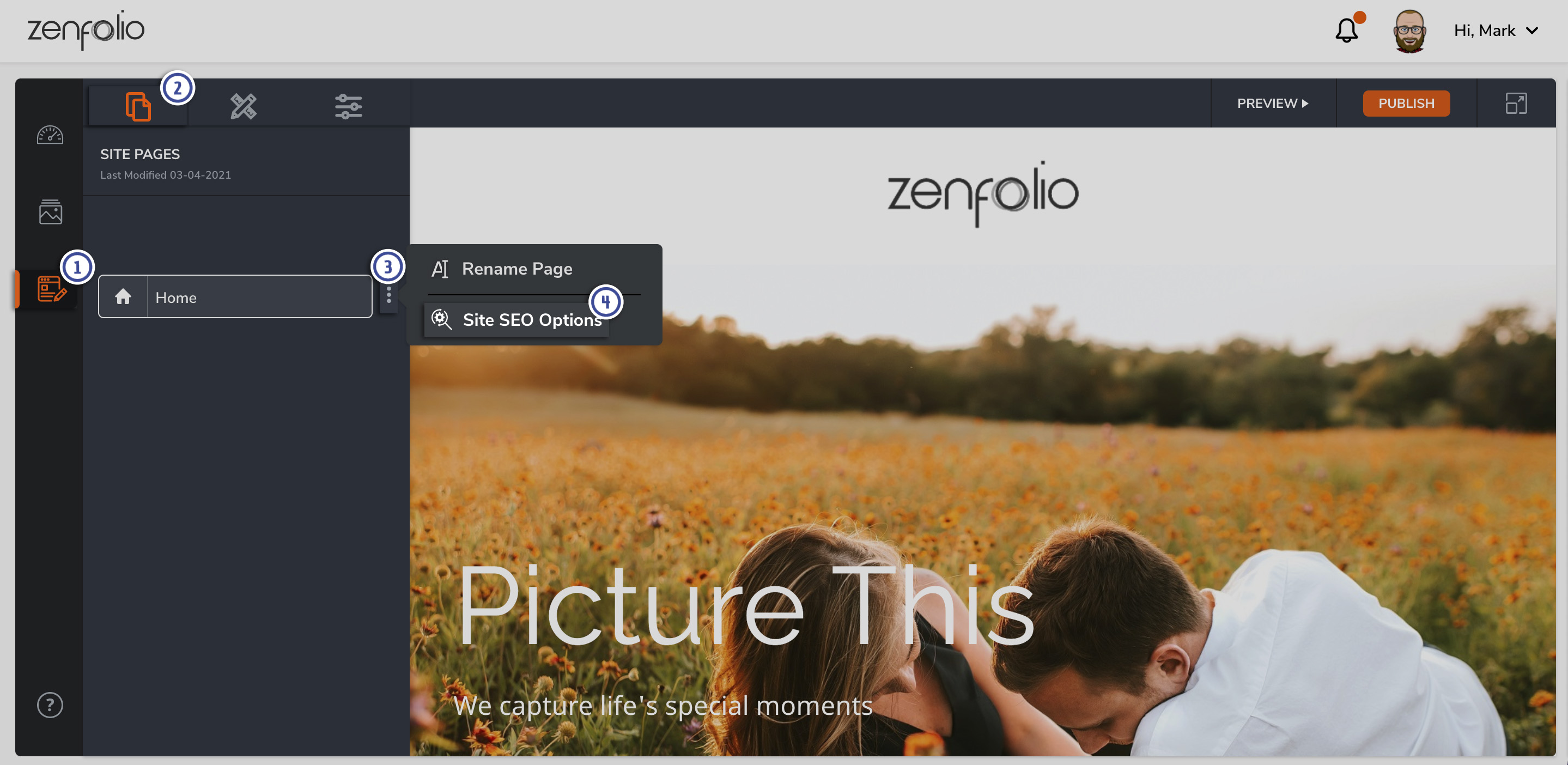 Search Engine Optimization Zenfolio