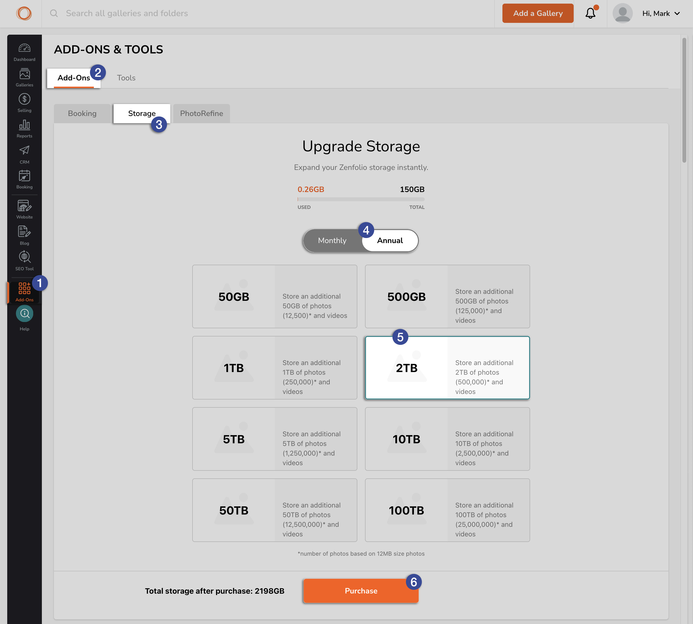 adding-additional-storage-for-your-account-zenfolio