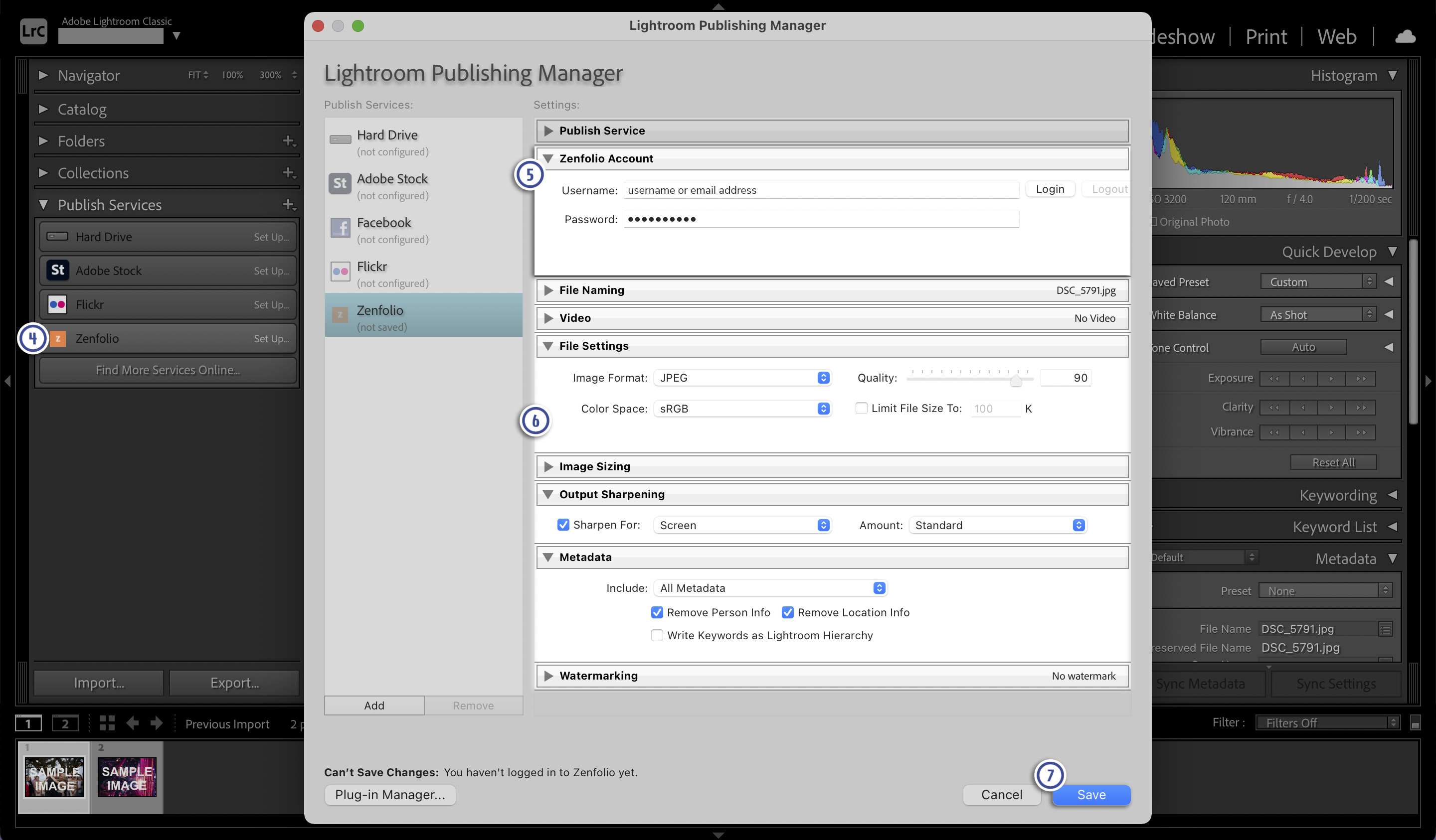 Connect Lightroom Plugin