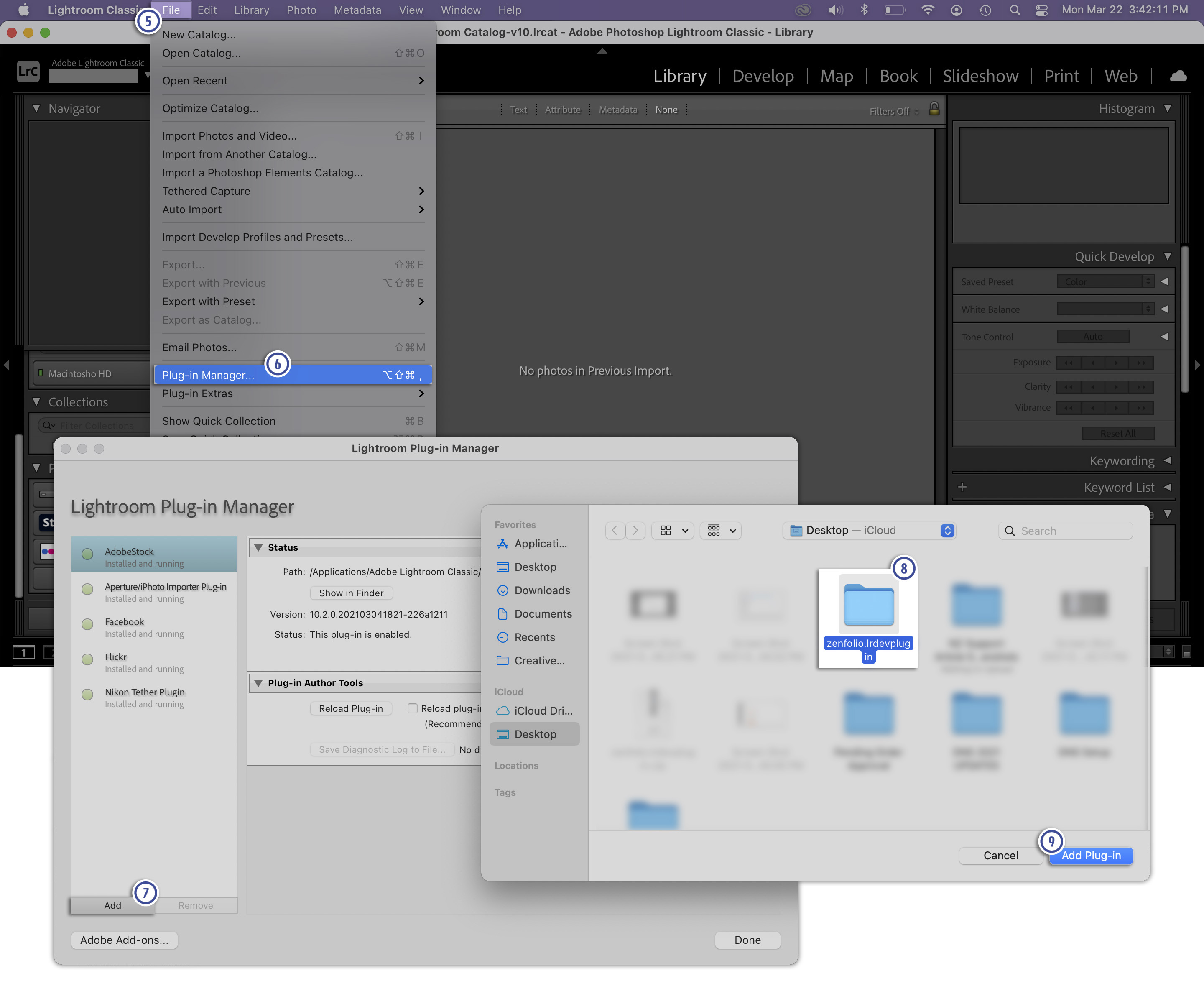 Install Lightroom Plugin
