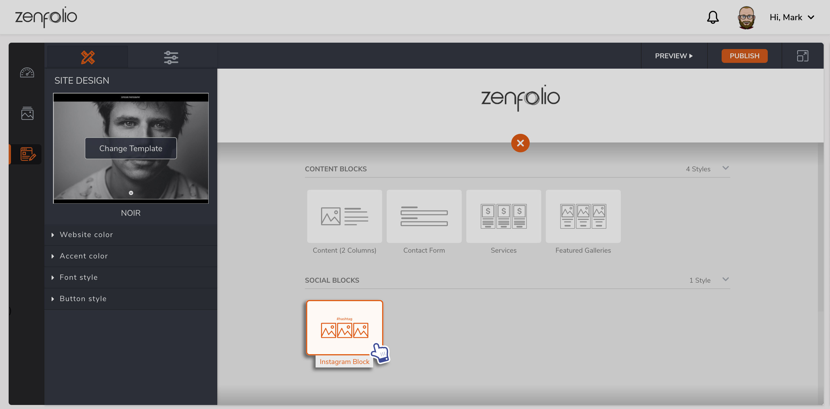 Connecting Your Social Media Accounts Zenfolio